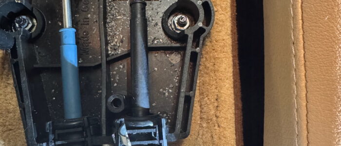 Weird flaky metallic junk?